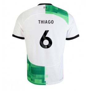 Liverpool Thiago Alcantara #6 Udebanetrøje 2023-24 Kort ærmer
